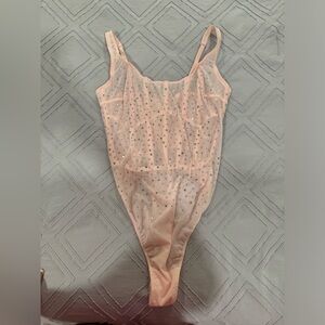 Victoria’s Secret 
Sugar Coated Rhinestone Wicked Corset Teddy